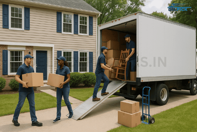 Door-to-door moving service in India