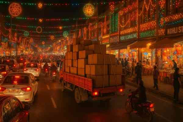 Heavy festival traffic in Chandigarh affecting home shifting services